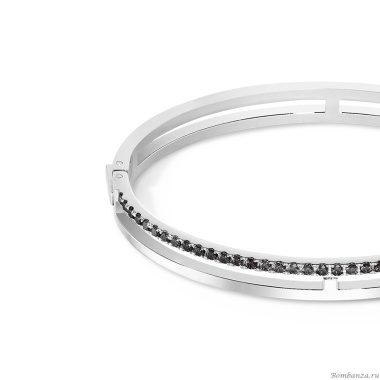 Браслет Coeur de Lion, Black-Silver, 0136/32-1317 17. Германия